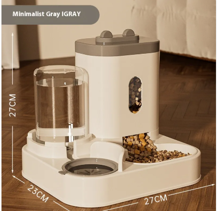 Automatic Pet Feeder Dog Basin Cat Bowl Supplies Water Dispenser
